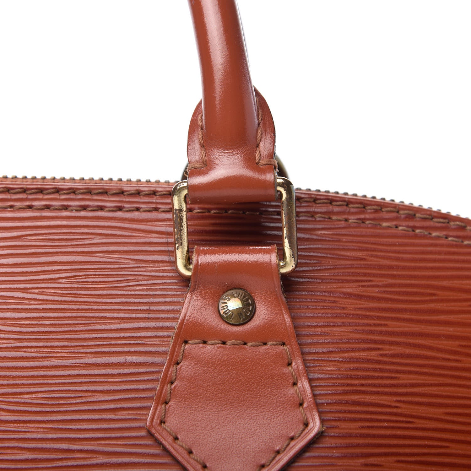 Louis Vuitton Epi Alma PM Kenyan Fawn 12 of 15