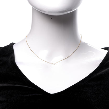 Cartier 18K Yellow Gold Diamond XS D'Amour Pendant Necklace 2 of 6
