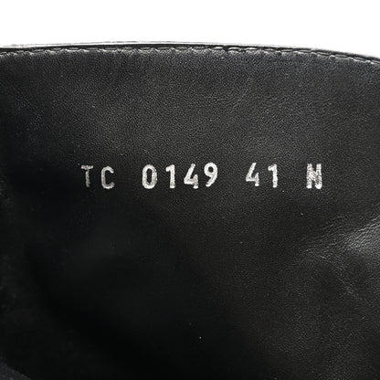 Louis Vuitton Calfskin Monogram Discovery Flat Ankle Boots 41 Black 8 of 12