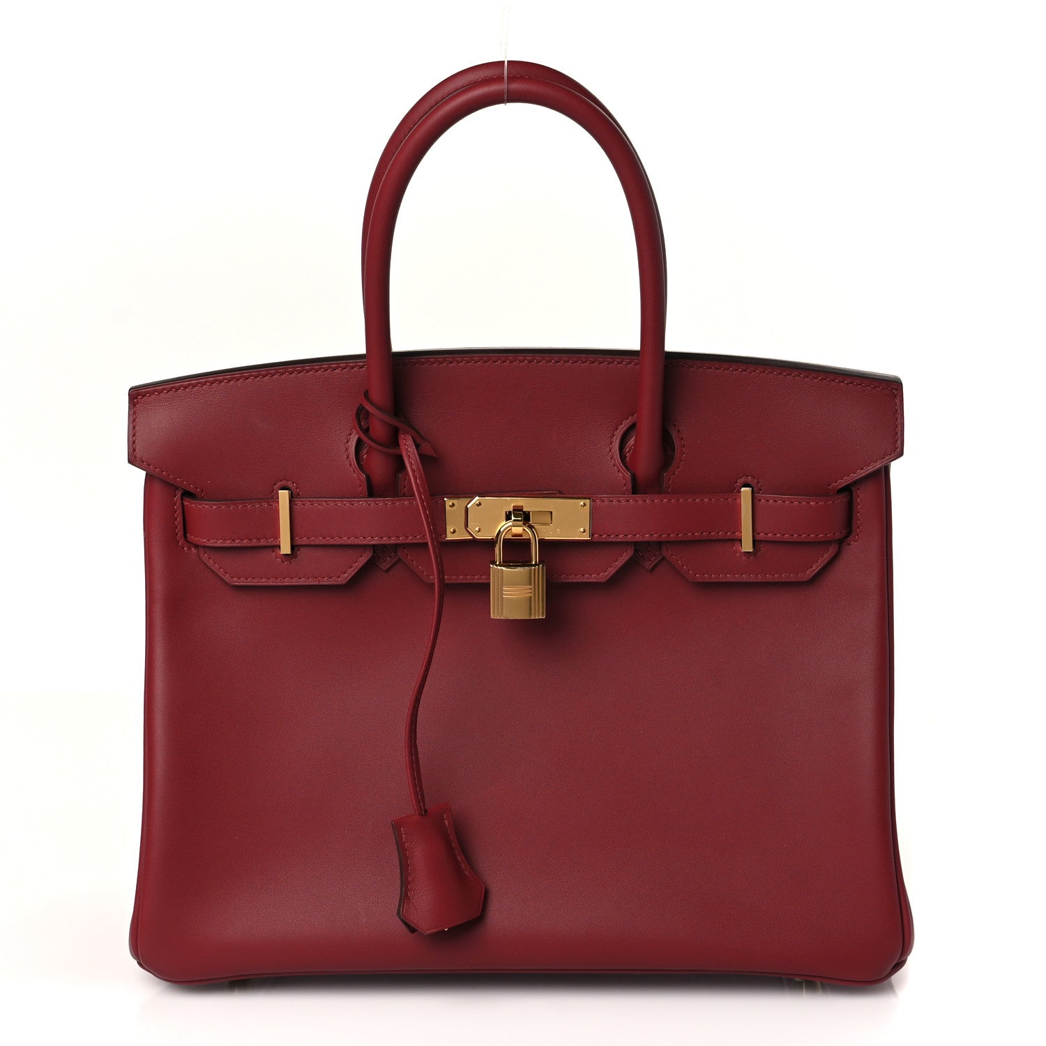 Hermes Veau Jonathan Birkin 30 Rouge Vif 1 of 10