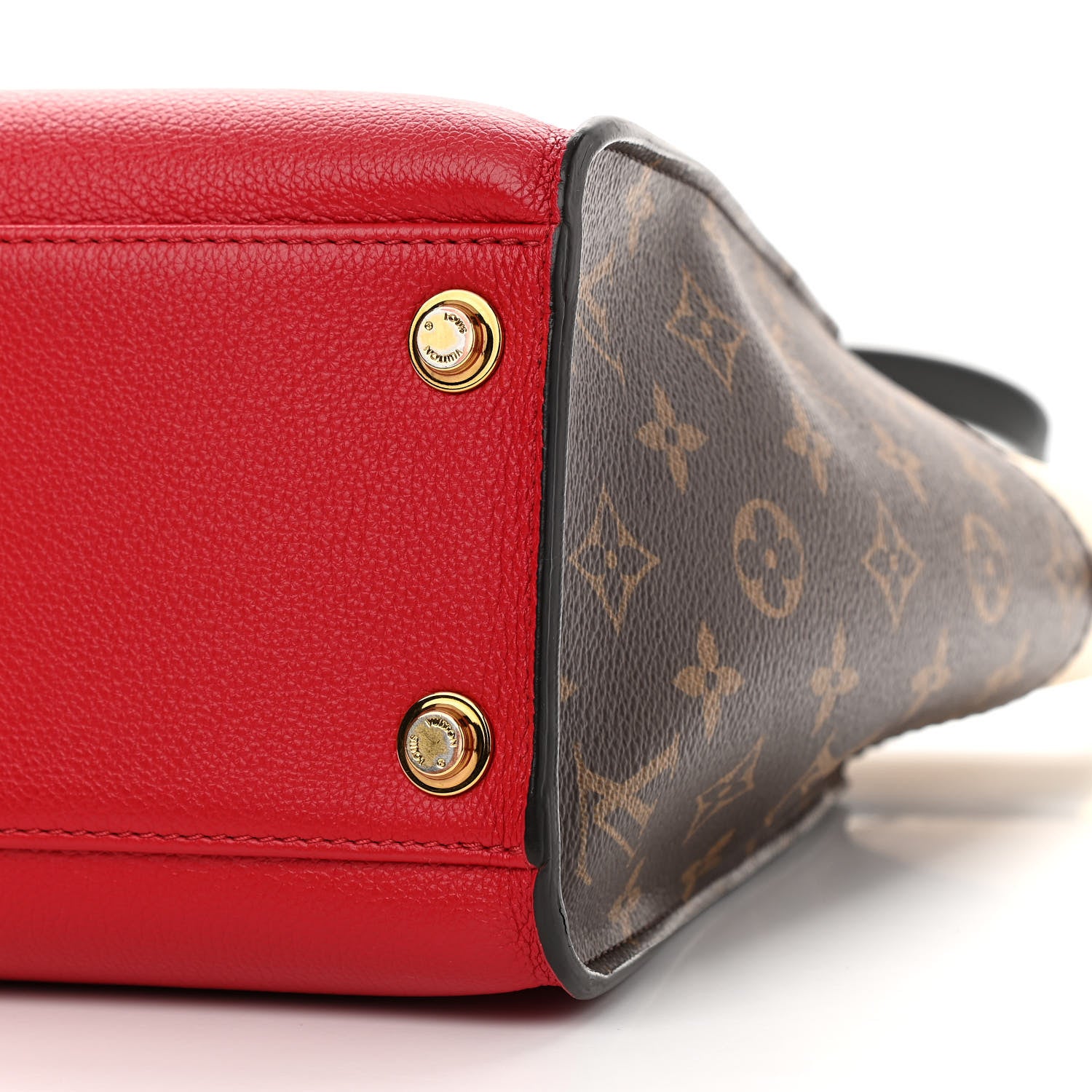 Louis Vuitton Calfskin Monogram On My Side Pirate Red 11 of 11