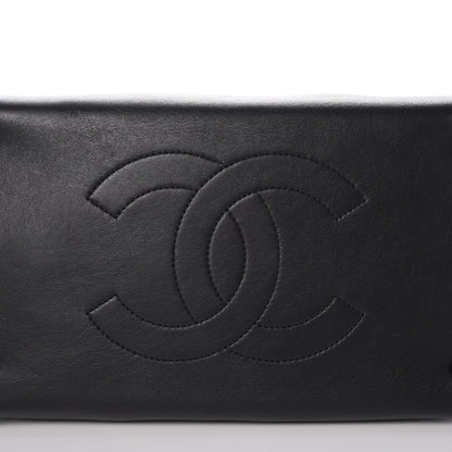 Chanel Calfskin Quilted Small Easy Shopping Tote Black 9 of 9