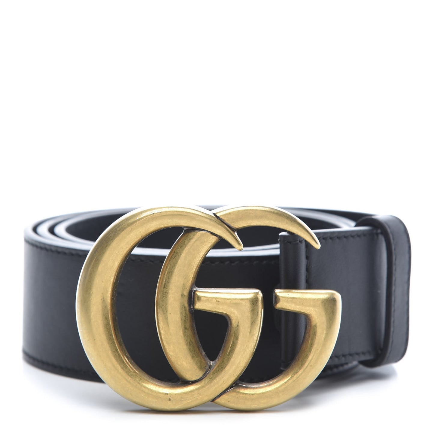 Calfskin Double G 40mm Belt 85 34 Black