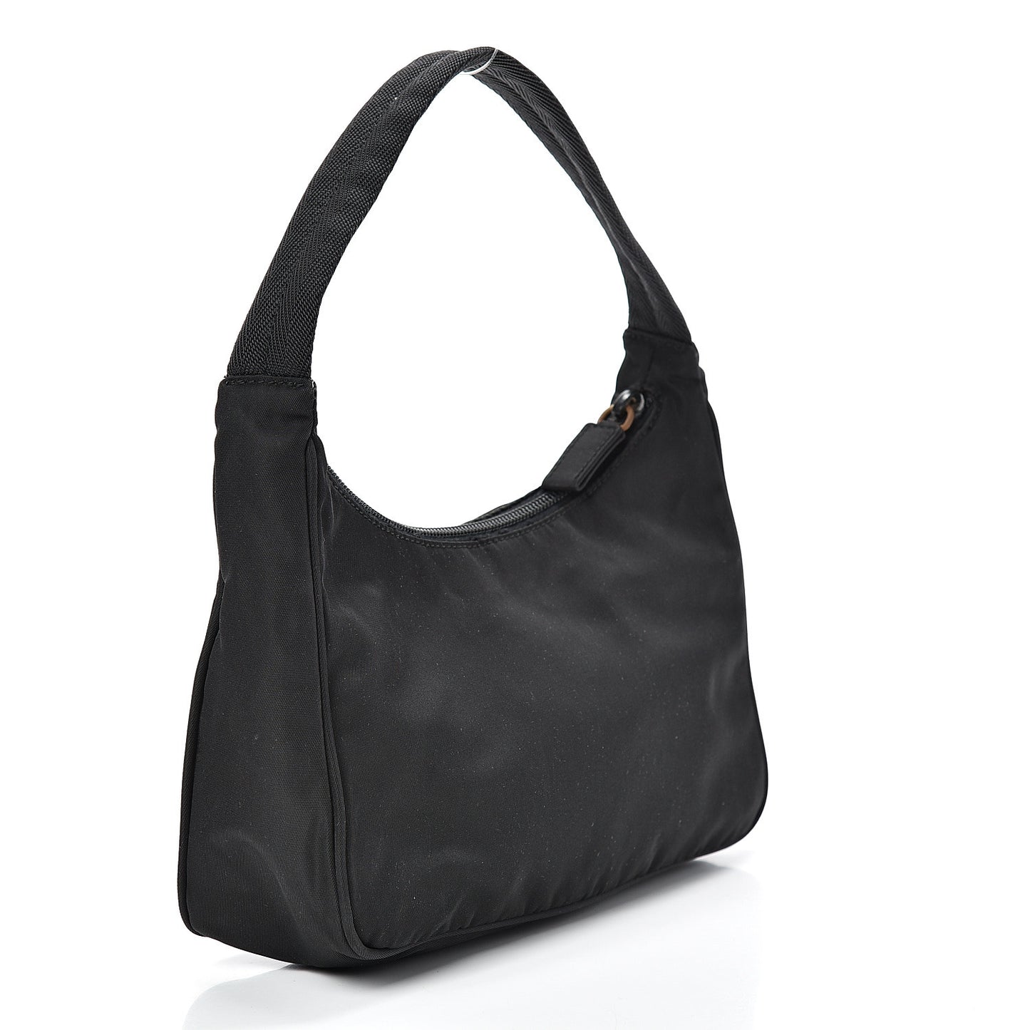 Tessuto Nylon Sport Shoulder Bag Black