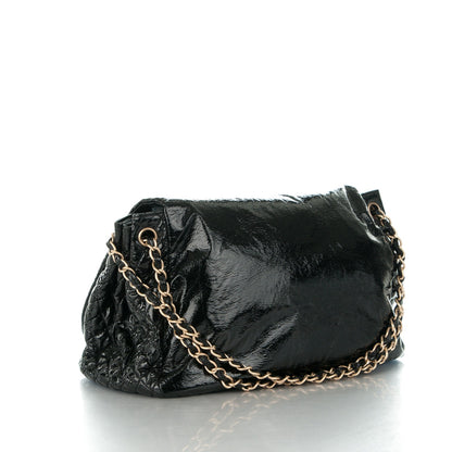 Chanel Vinyl XL Rock and Chain Flap Black 3 of 7