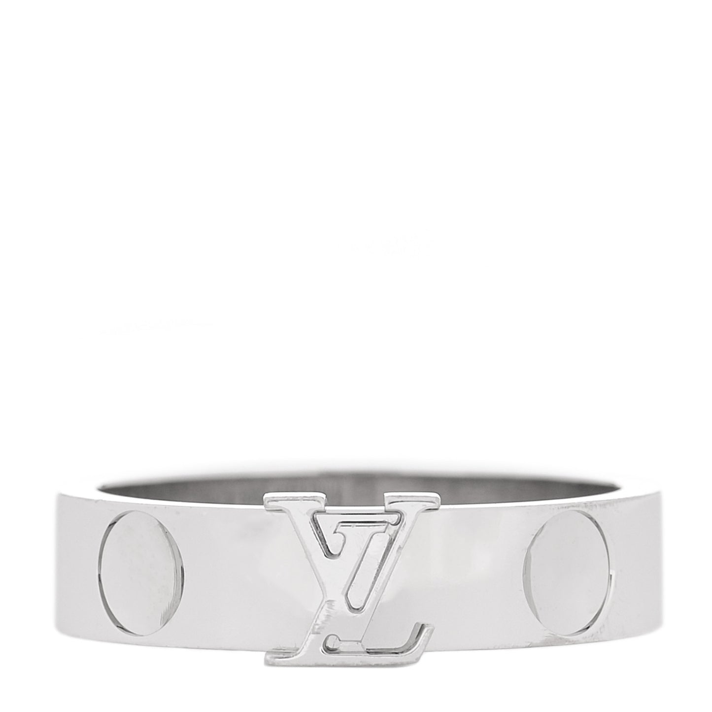 18K White Gold Empreinte LV Ring 58 8.5