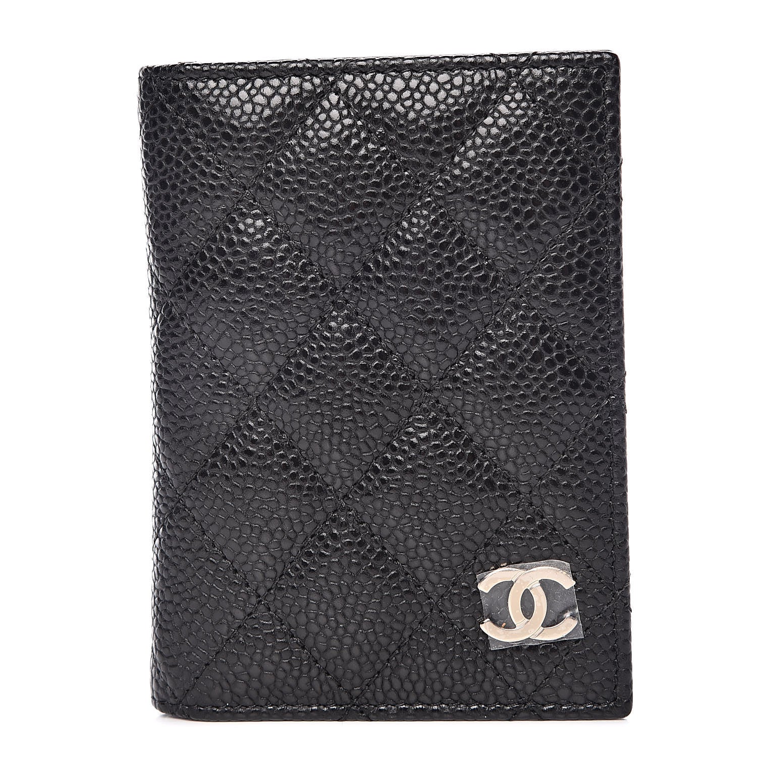 Chanel Caviar Quilted Card Holder Wallet Black 1 of 8