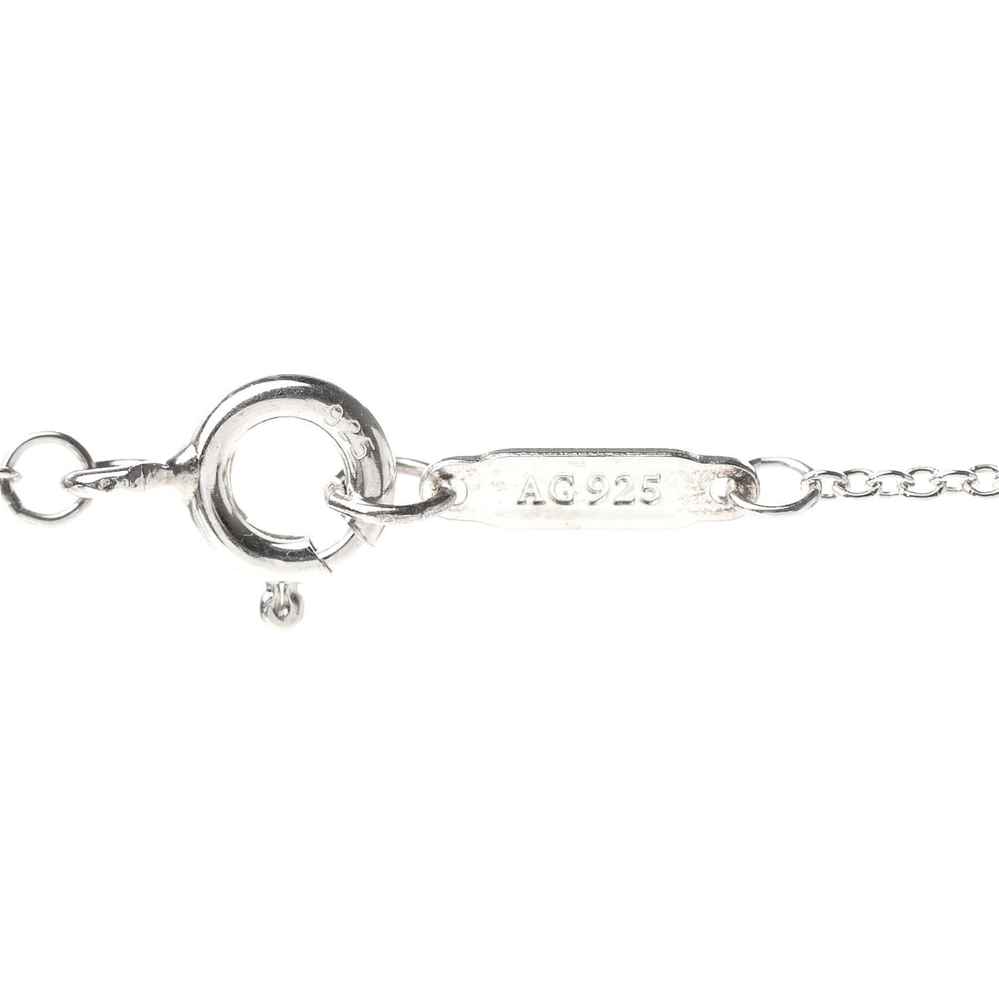 Sterling Silver 1837 Interlocking Circles Pendant Necklace