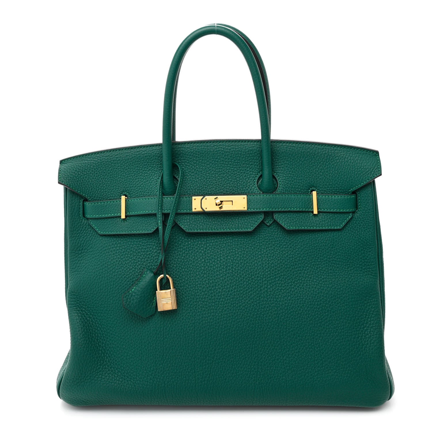 Hermes Togo Birkin 35 Malachite 1 of 10