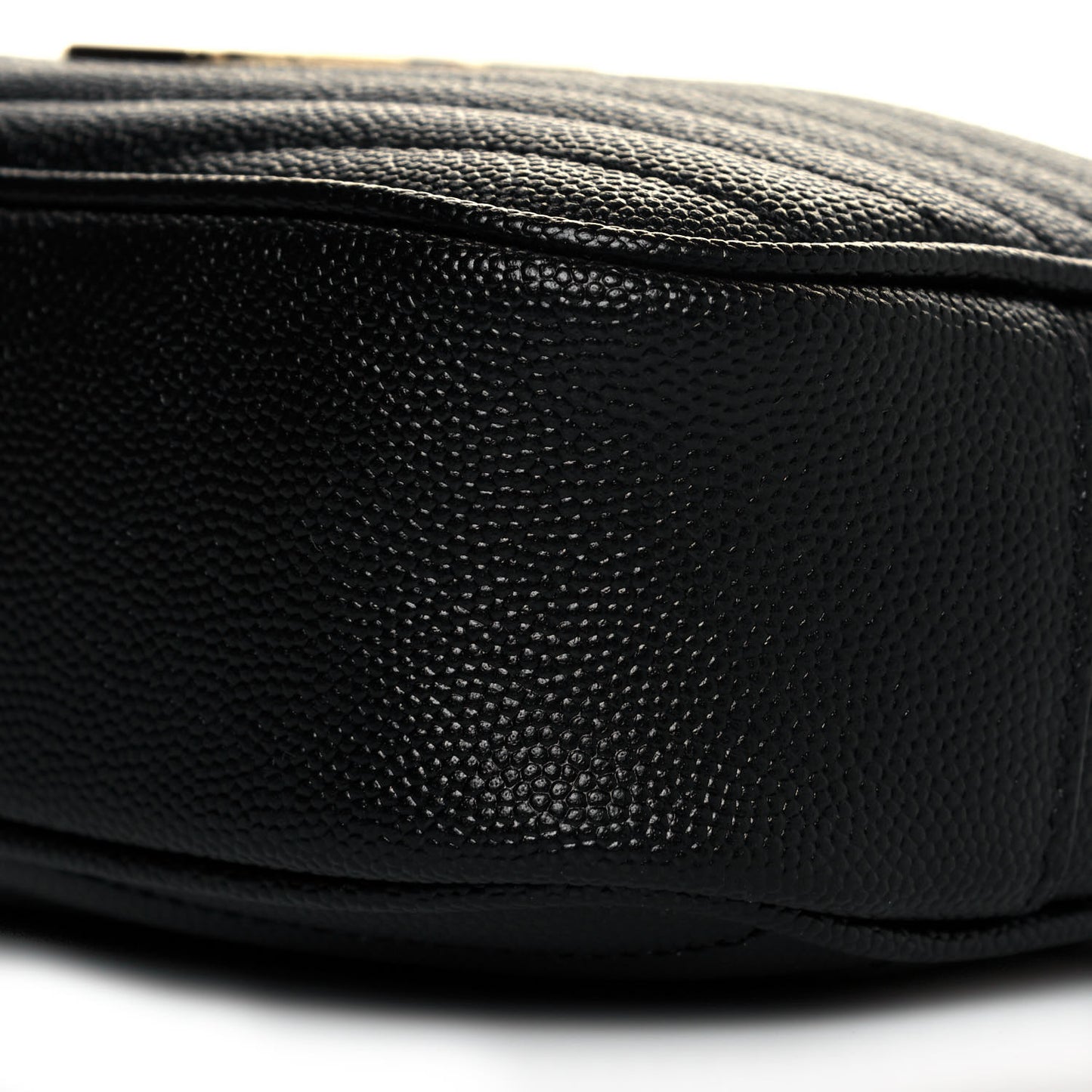 Grain De Poudre Matelasse Monogram Mini Lou Camera Bag Black