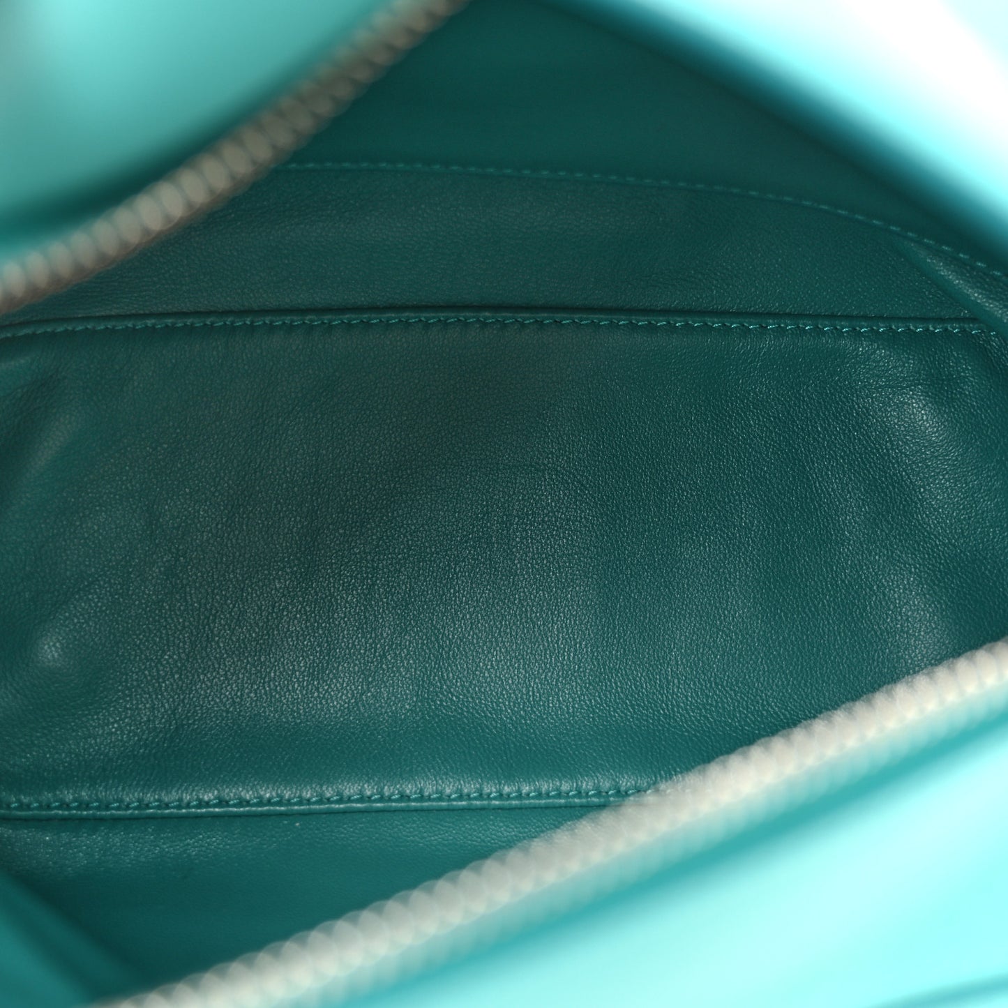 Nappa Lambskin Small Featherlight Puzzle Bag Aquamarine