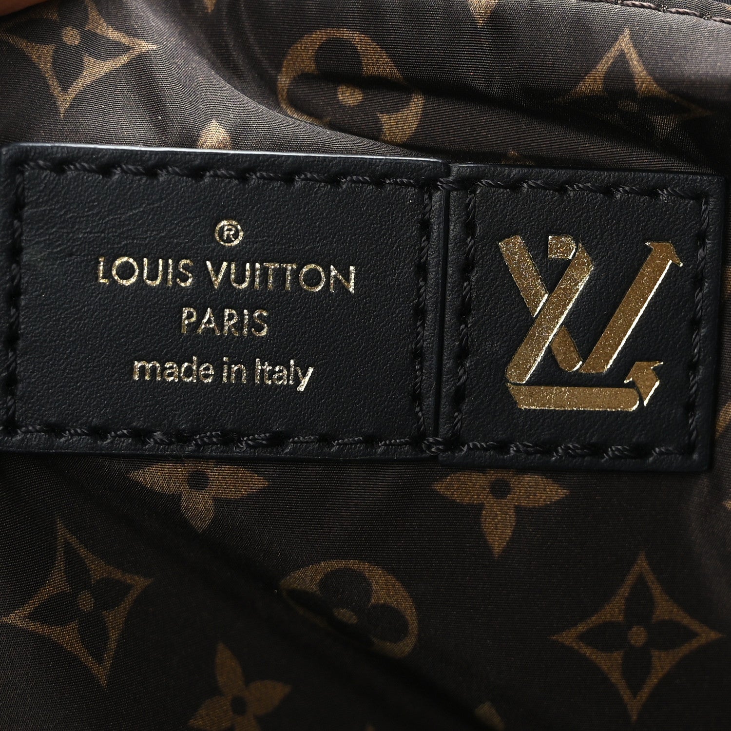Louis Vuitton Econyl Monogram Pillow Giant Onthego GM Black 6 of 8