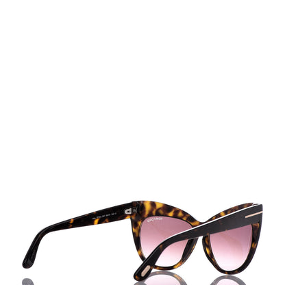 Tom Ford Nika Cat Eye Sunglasses TF523 Havana 4 of 7