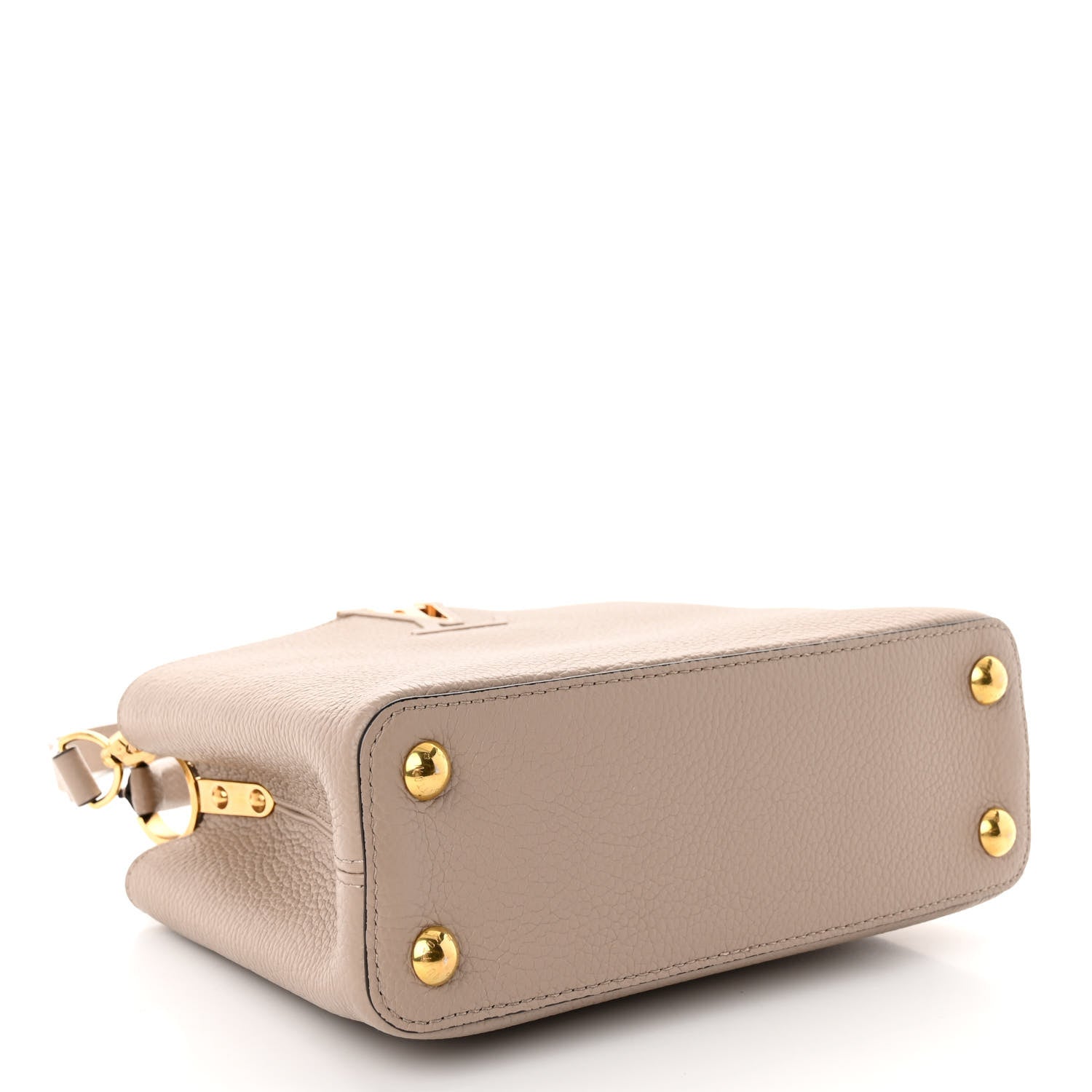 Louis Vuitton Taurillon Capucines BB Galet 4 of 9