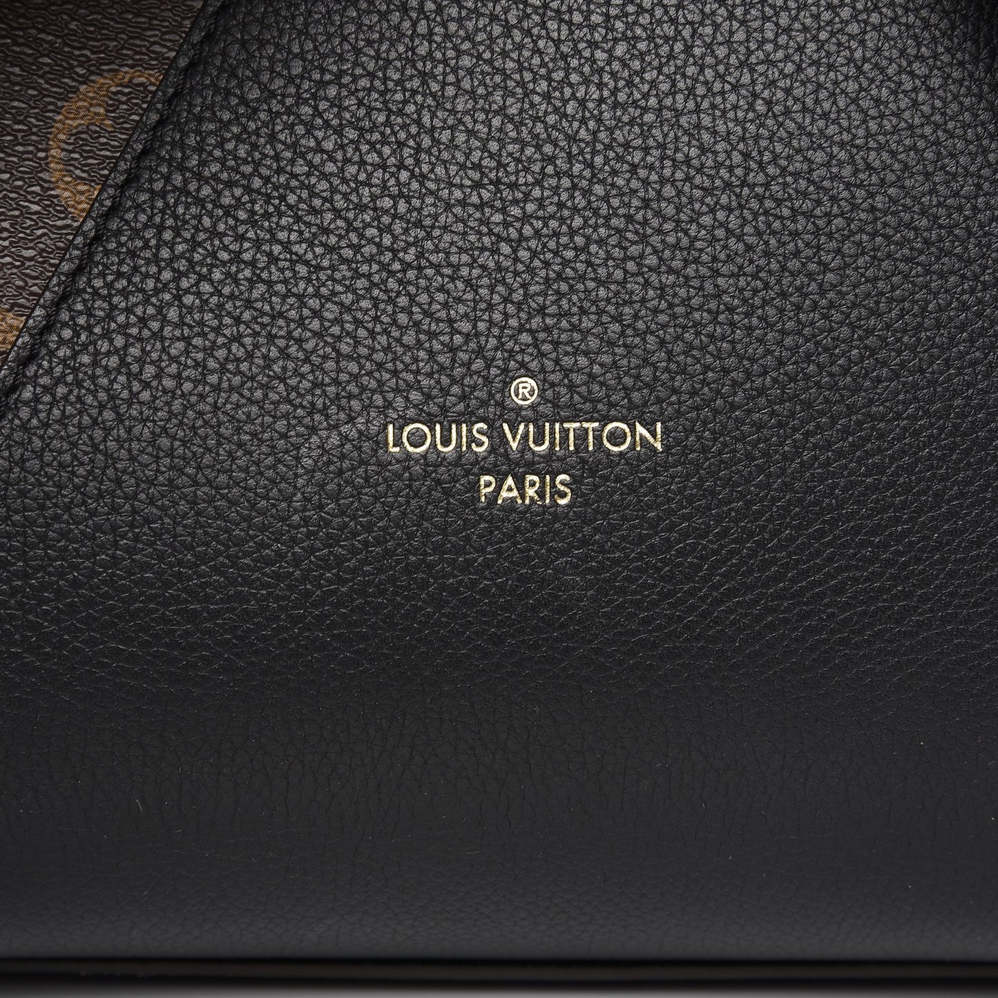 Calfskin Monogram Kimono Tote PM Black