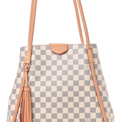 Louis Vuitton Damier Azur Propriano Rose Ballerine 8 of 12