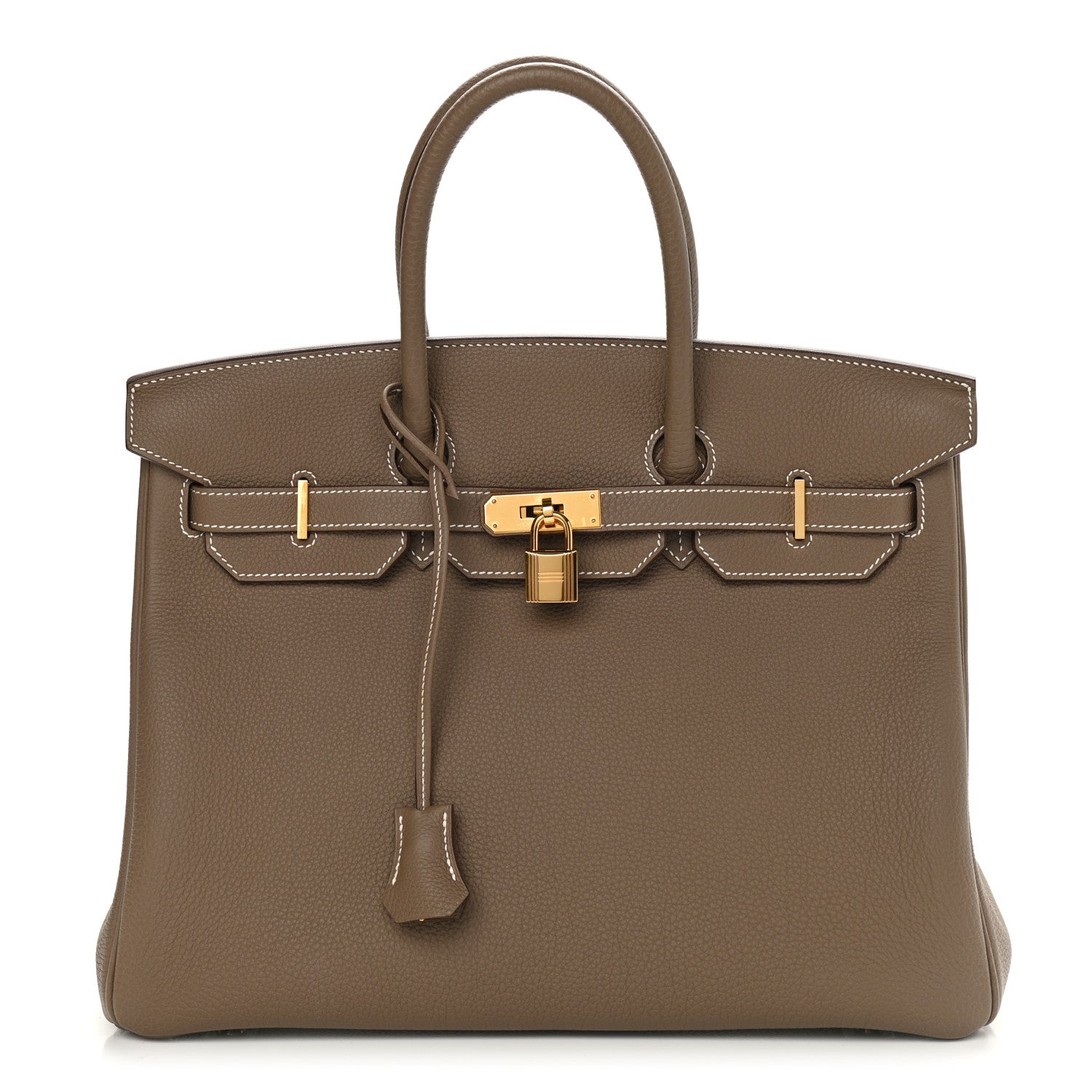 Hermes Togo Birkin 35 Etoupe 1 of 12