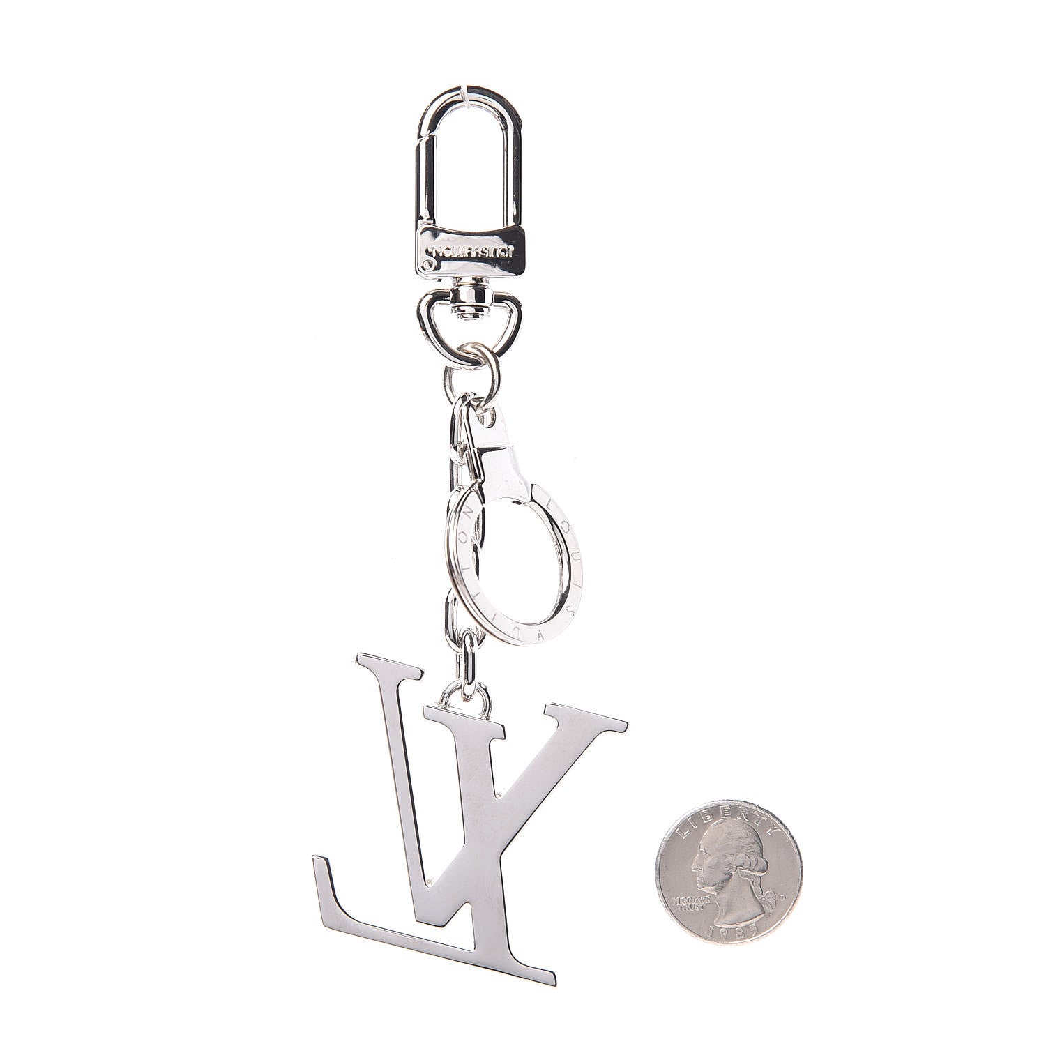 Louis Vuitton LV Initials Key Holder Silver 2 of 5
