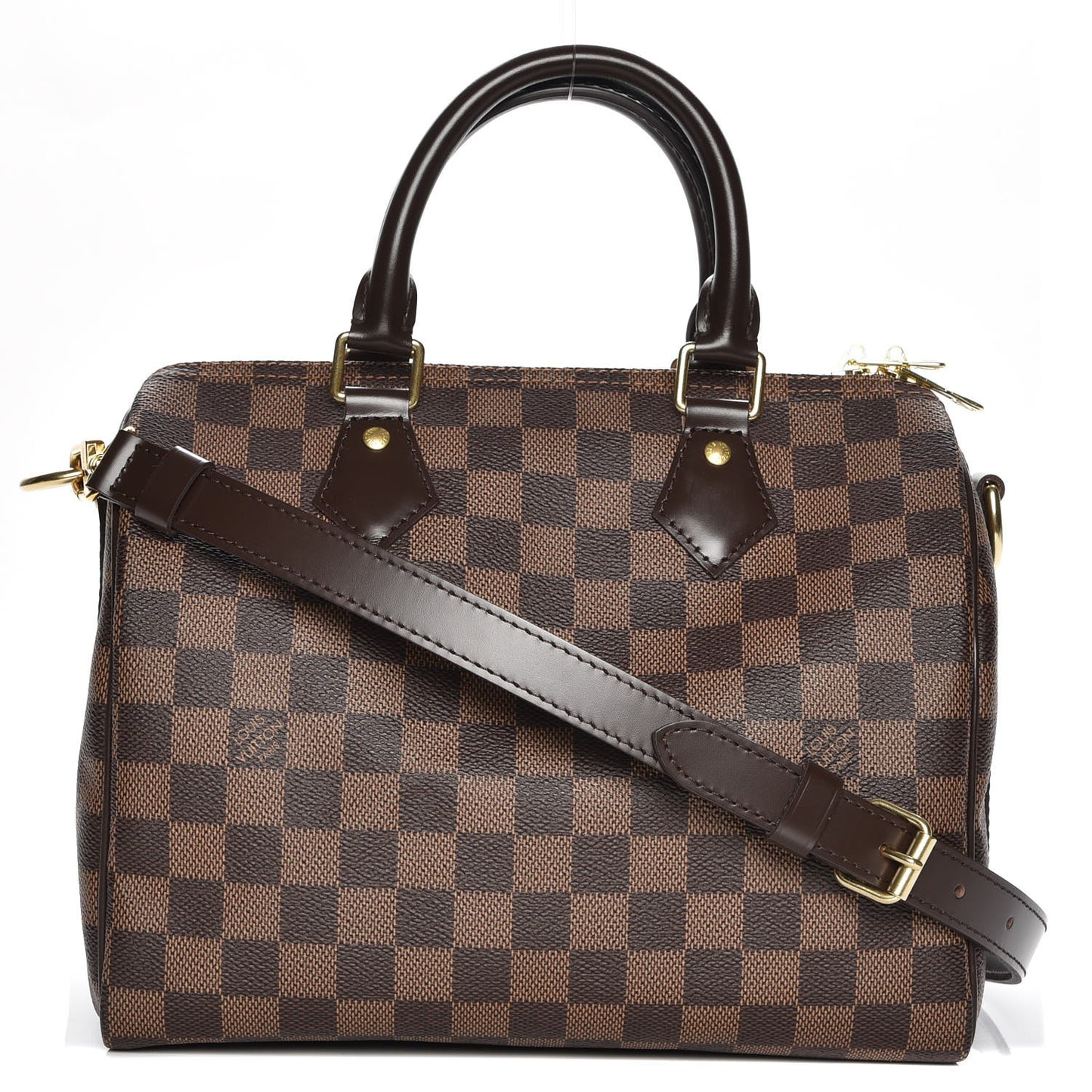 Damier Ebene Speedy Bandouliere 25