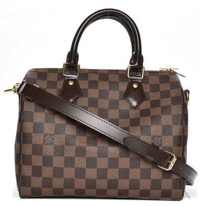 Louis Vuitton Damier Ebene Speedy Bandouliere 25 1 of 9