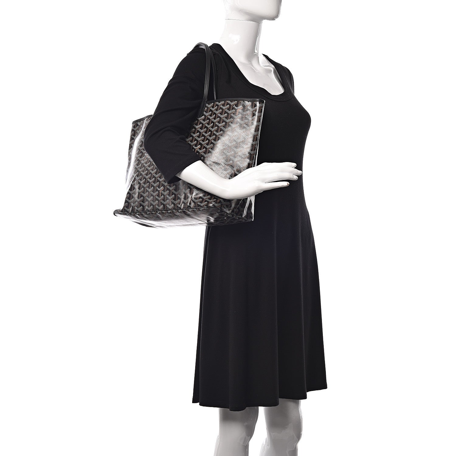 Goyard Goyardine Saint Louis PM Black 2 of 11