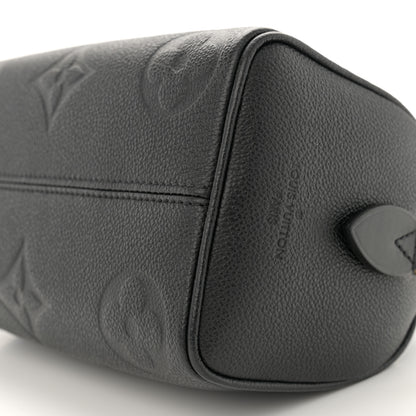 Louis Vuitton Empreinte Monogram Giant Speedy Bandouliere 20 Black 9 of 9