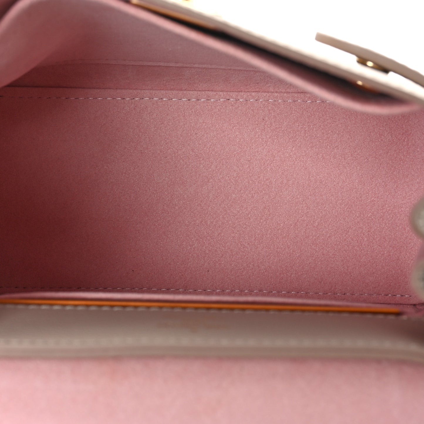 Soft Calfskin Mini Lockme Ever Greige