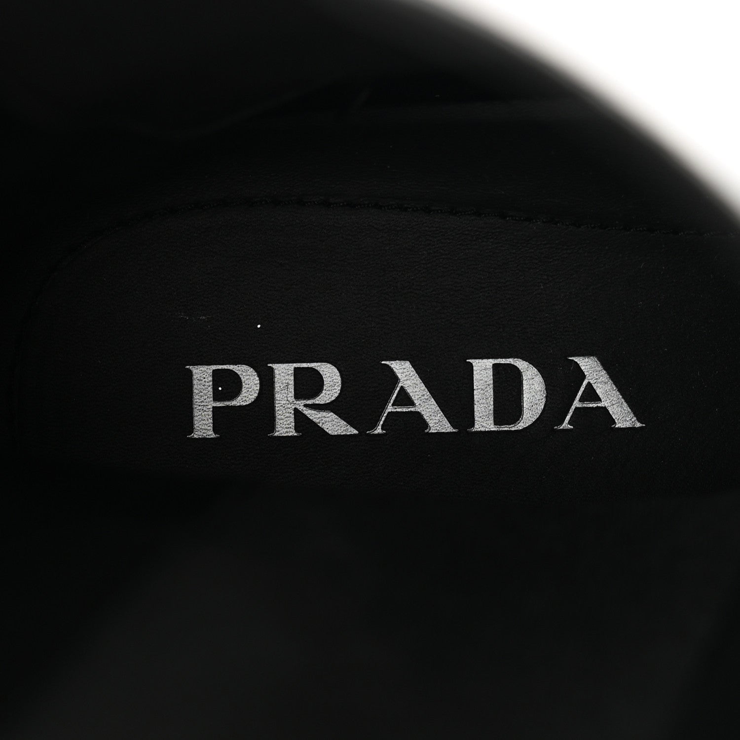 Prada Spazzolato Rois Monolith Chelsea 55mm Tall Boots 8 Black 6 of 9