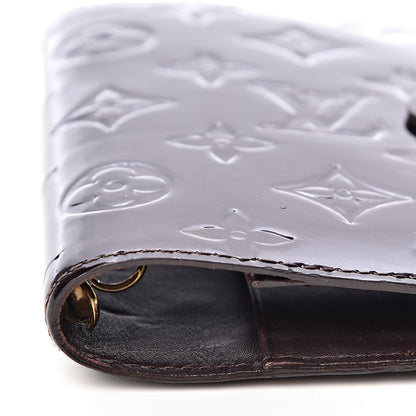 Louis Vuitton Vernis Small Ring Agenda Cover Amarante 6 of 9