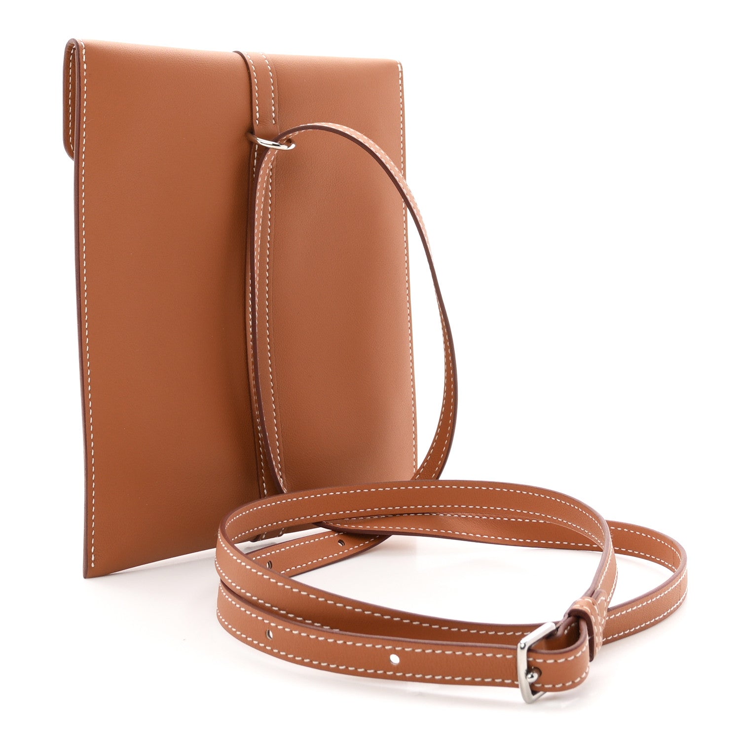 Hermes Swift Glenan To Go Pouch Gold 3 of 11
