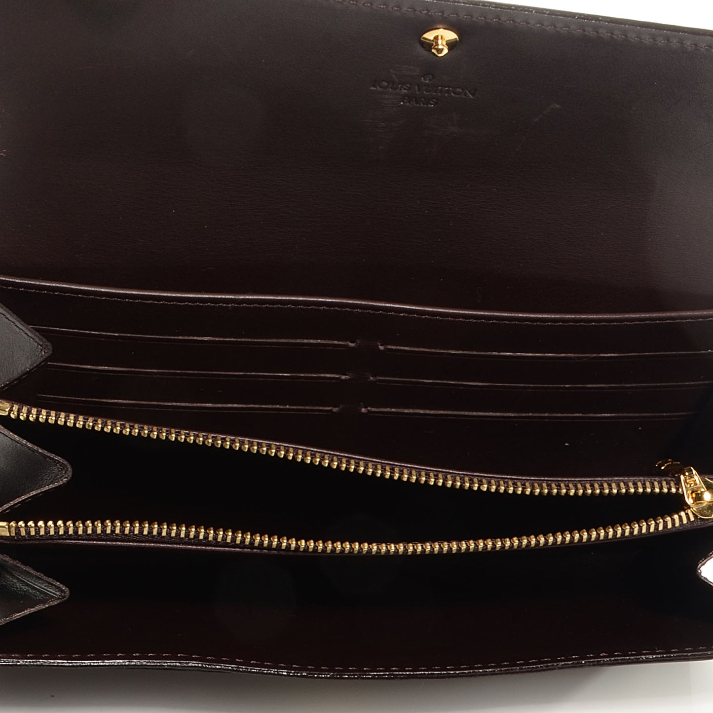 Vernis Sarah Wallet Amarante