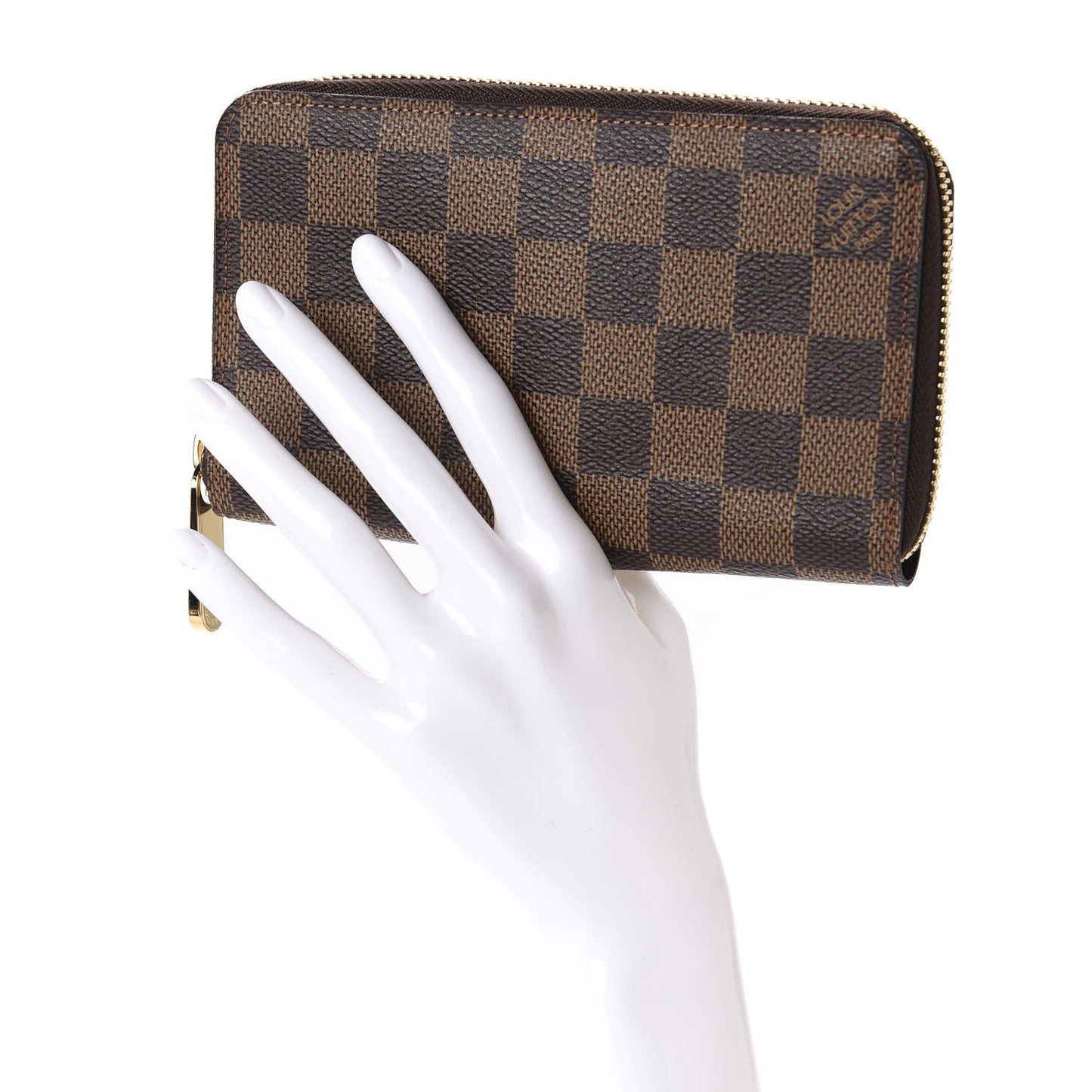 Damier Ebene Zippy Compact Wallet