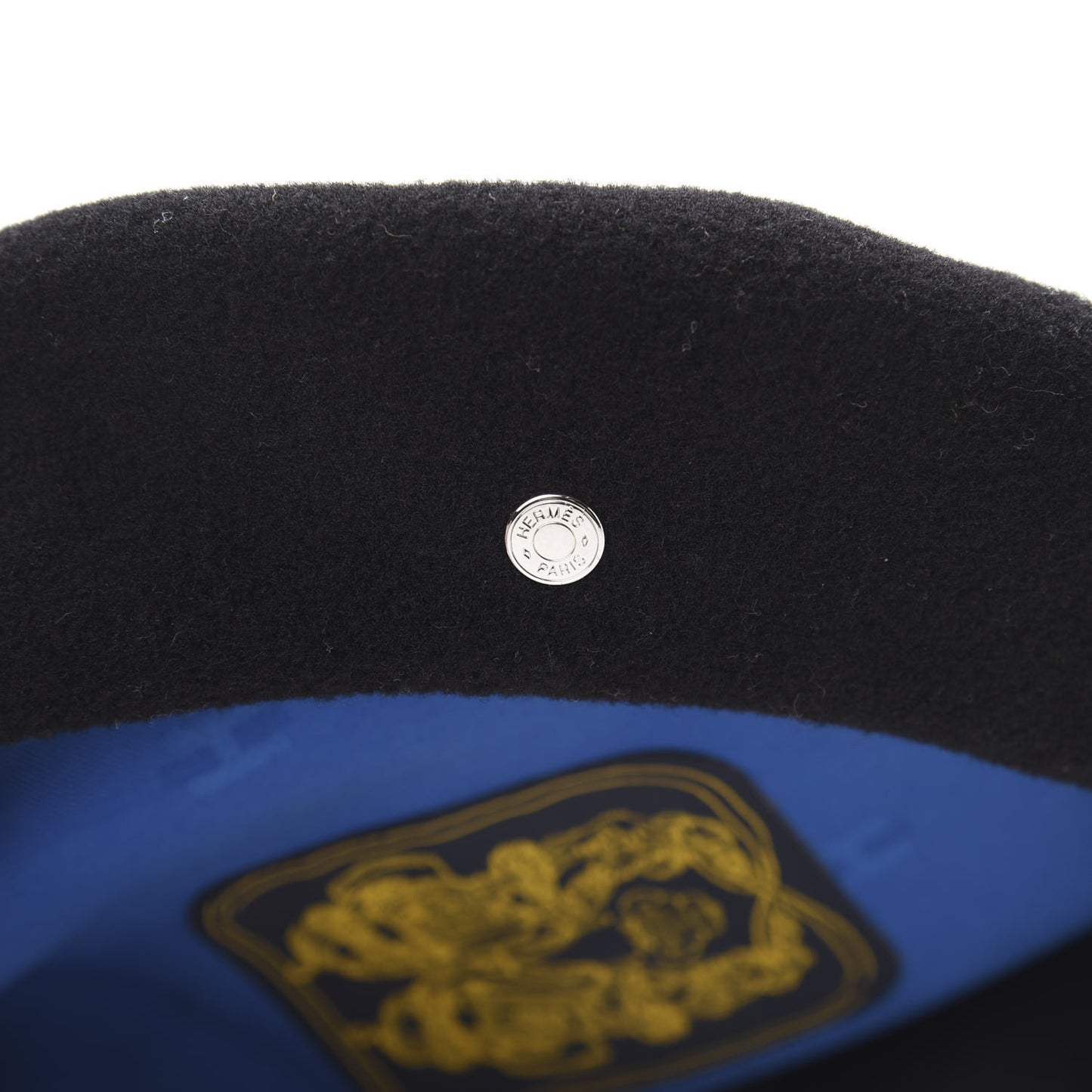 Merino Wool Clou De Sel Bonnie Beret 58 Black