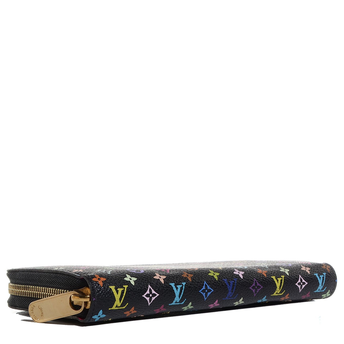 Monogram Multicolor Zippy Wallet Black Grenade