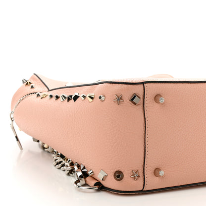 Christian Louboutin Calfskin Rubylou Love Backpack Pink 8 of 12