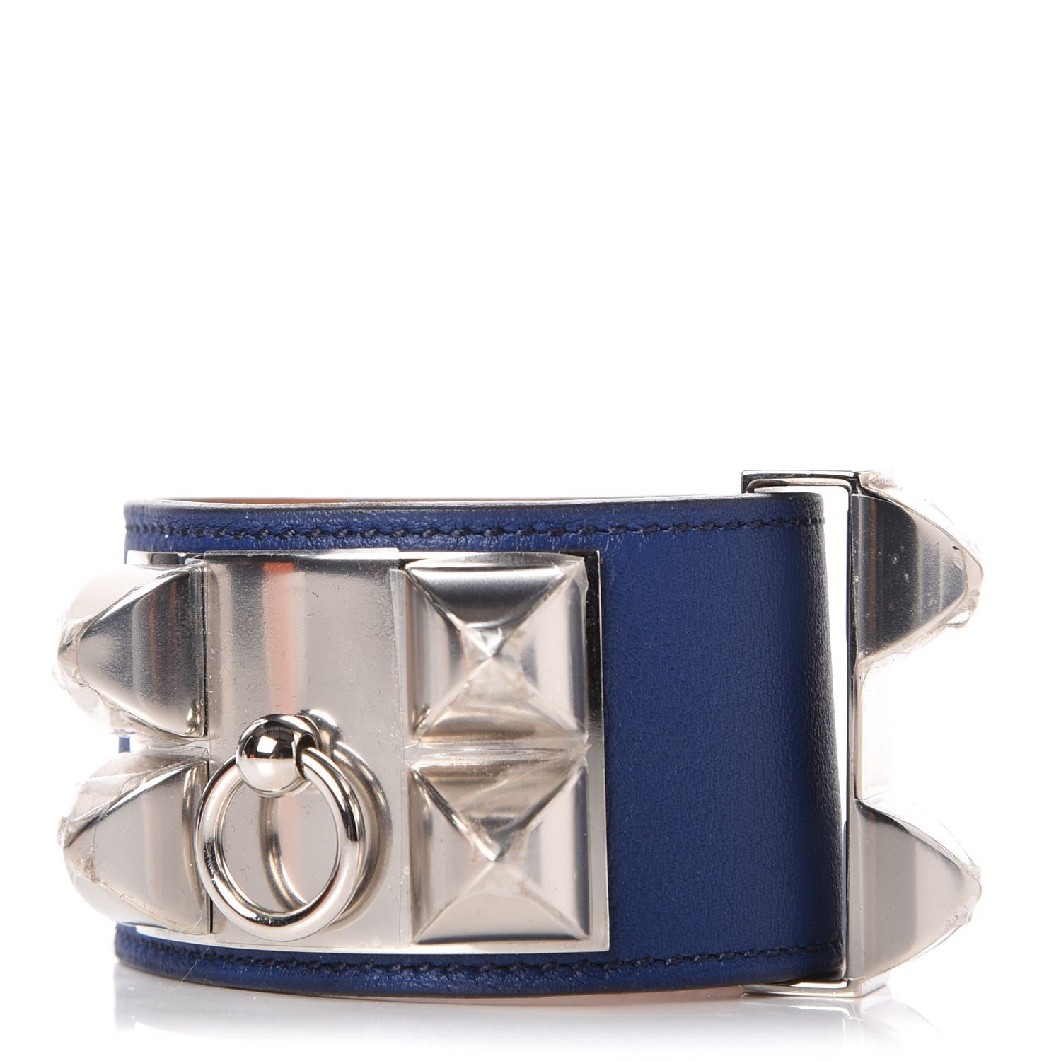 Hermes Swift Collier de Chien CDC Bracelet S Bleu Saphir 7 of 13