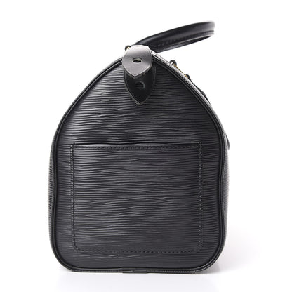 Louis Vuitton Epi Speedy 25 Black 10 of 14