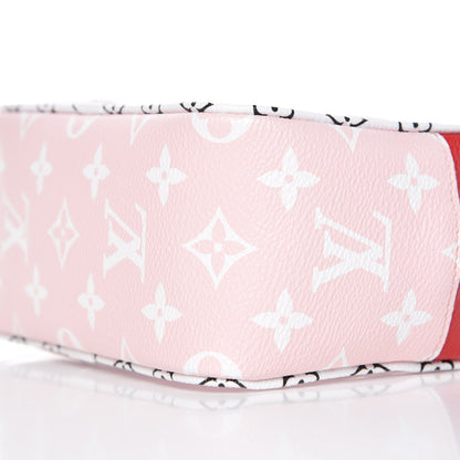 Louis Vuitton Monogram Giant Beach Pouch Rouge 6 of 8