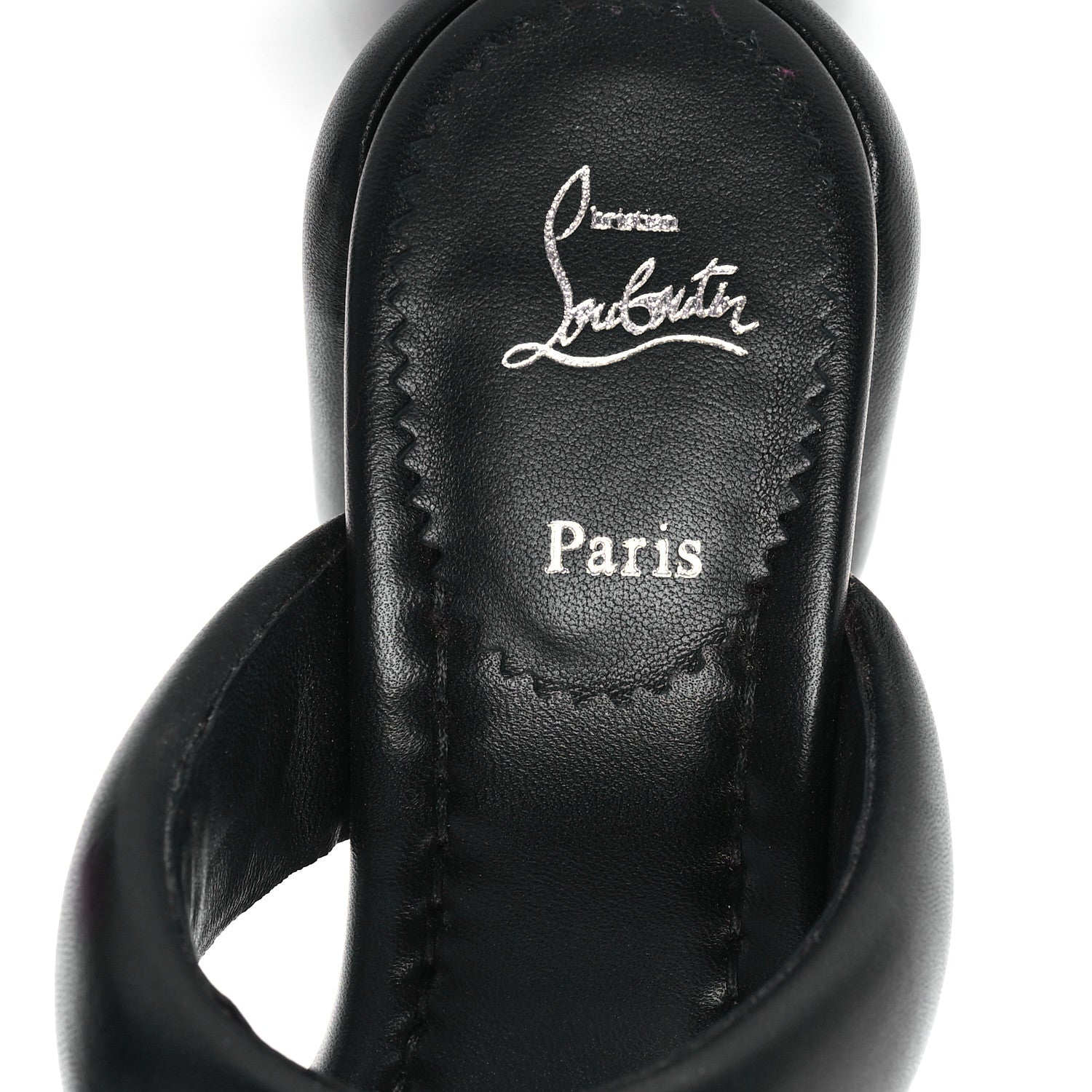 Christian Louboutin Nappa Inflama Sab 85 Sandals 37 Black 8 of 8