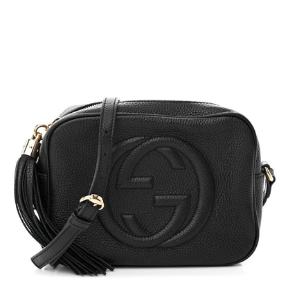 Gucci Pebbled Calfskin Small Soho Disco Bag Black 1 of 12