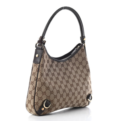 Gucci Monogram Medium Abbey D Ring Hobo Brown 3 of 7
