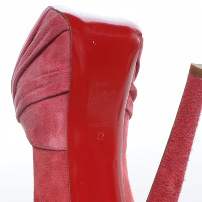 Christian Louboutin Veau Velours Miss Benin 160 Pumps 42 Rose Paris 6 of 6