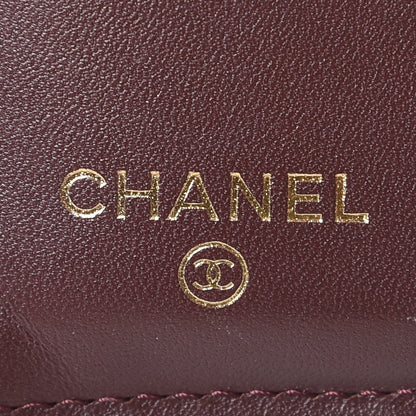 Chanel Caviar Quilted Compact French Flap Wallet Black 6 of 8