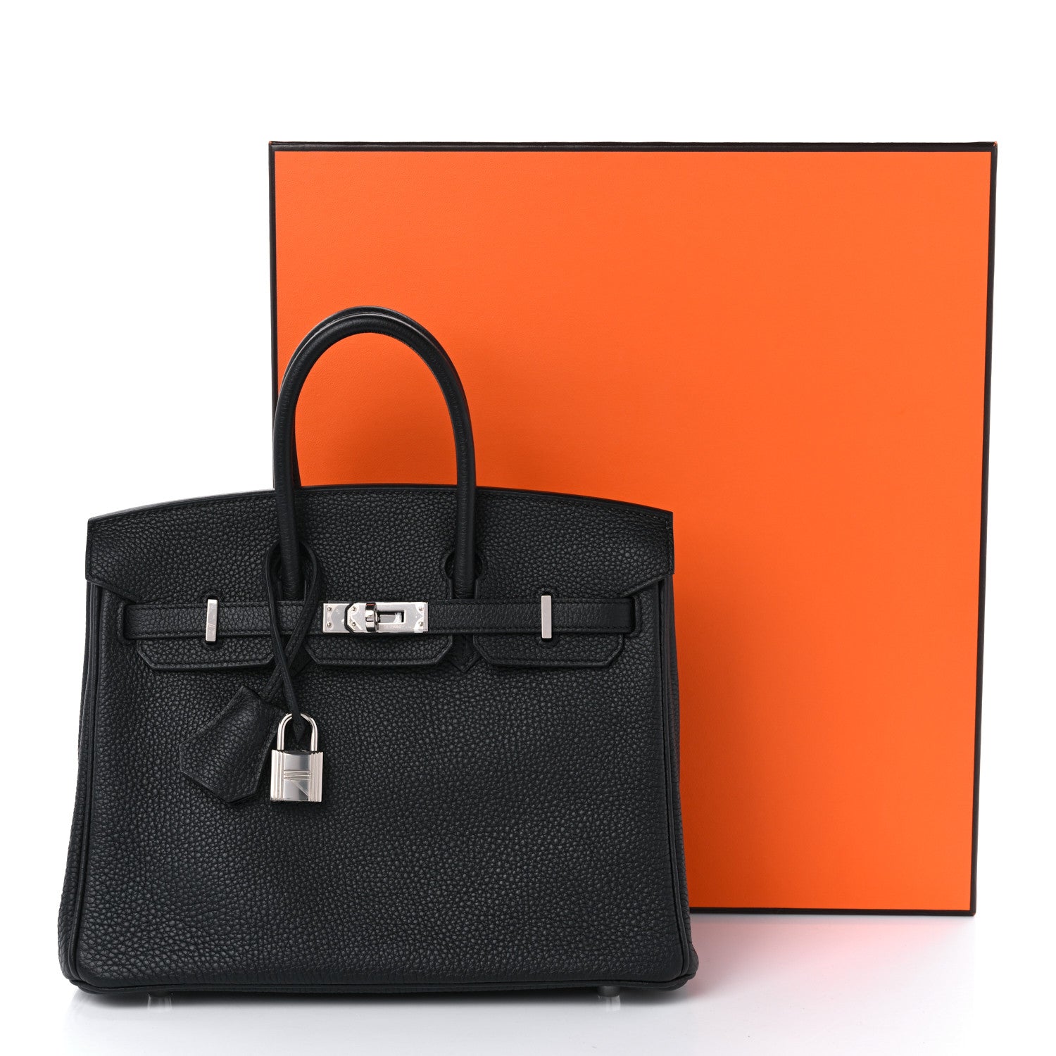 Hermes Togo Birkin 25 Black 11 of 11