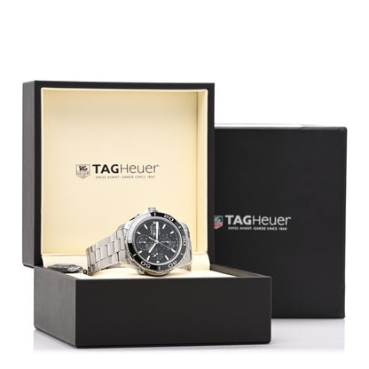 Tag Heuer Stainless Steel 43mm Aquaracer 500M Automatic Watch Black CAK2110 5 of 5