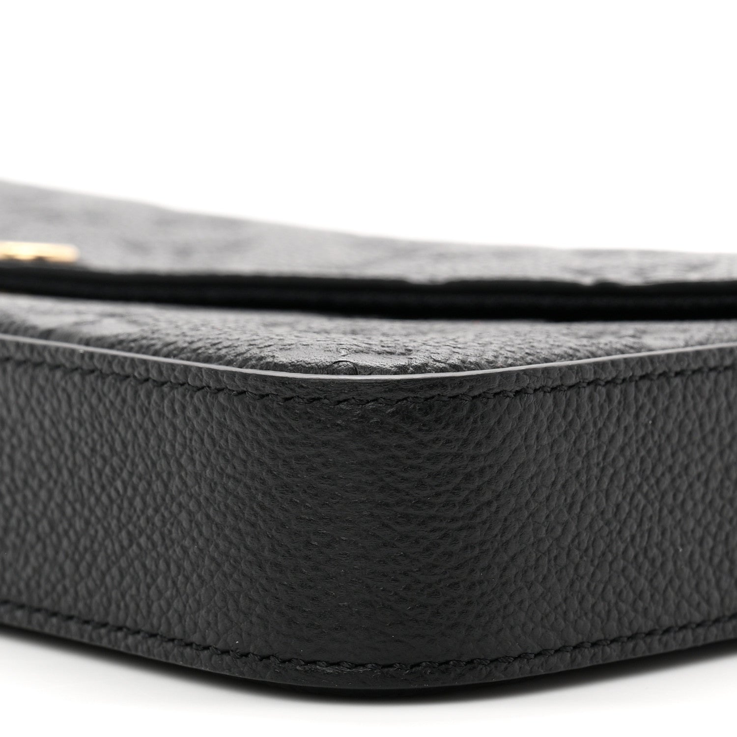 Louis Vuitton Empreinte Pochette Felicie Chain Wallet Black 10 of 11