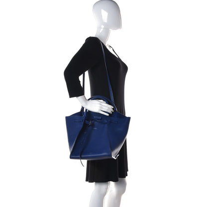Celine Supple Grained Calfskin Small Big Bag Cobalt 2 of 13