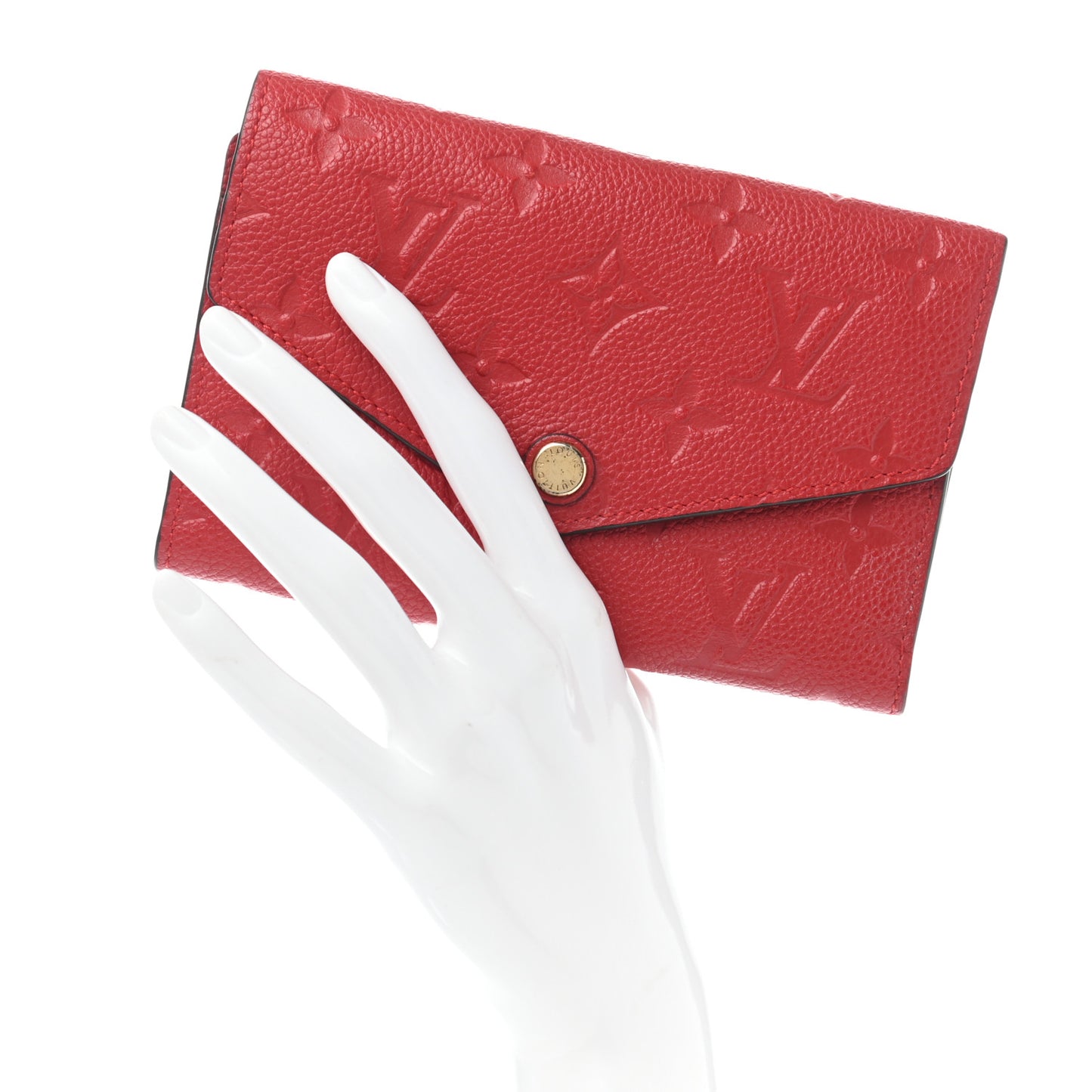 Empreinte Compact Curieuse Wallet Cherry