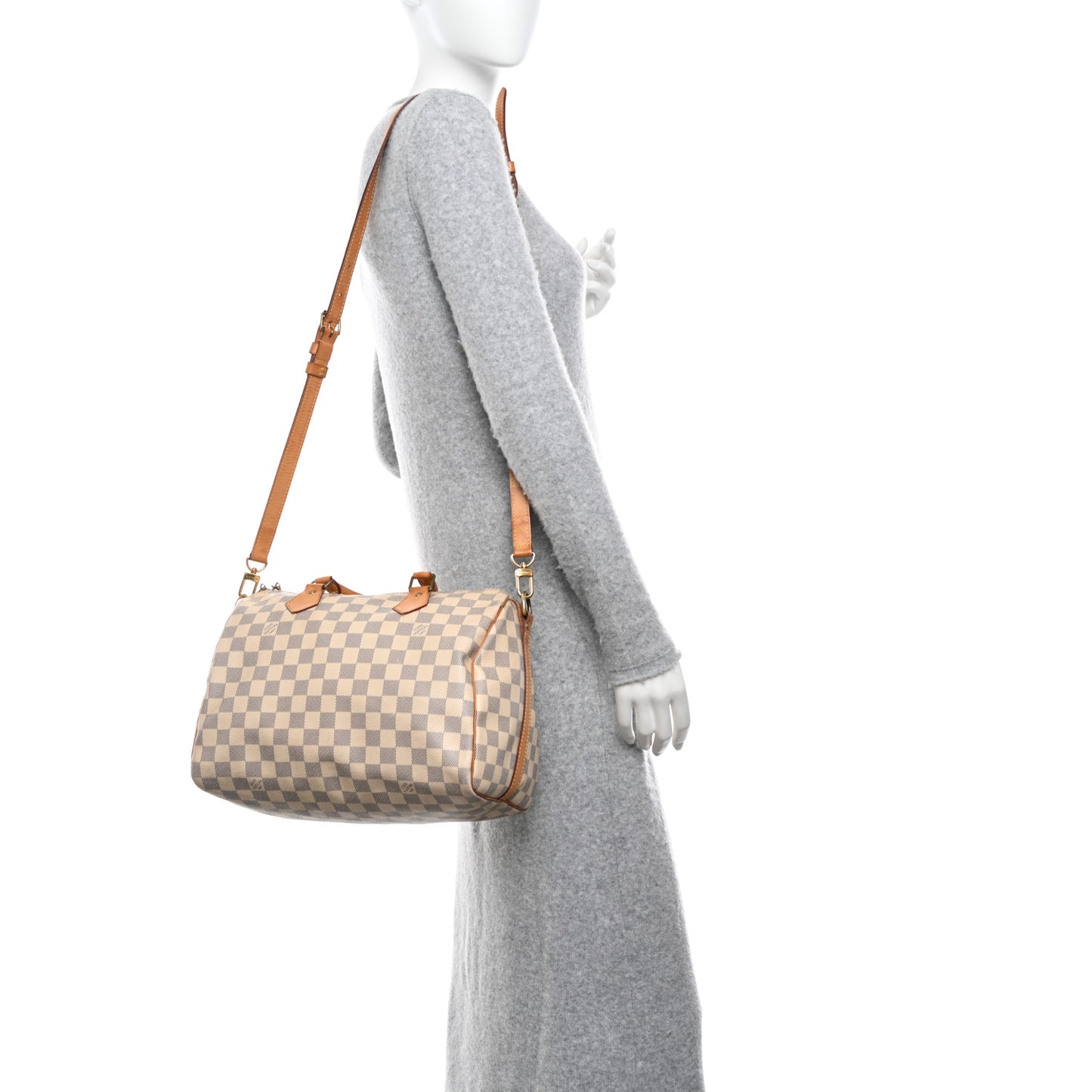 Damier Azur Speedy Bandouliere 30