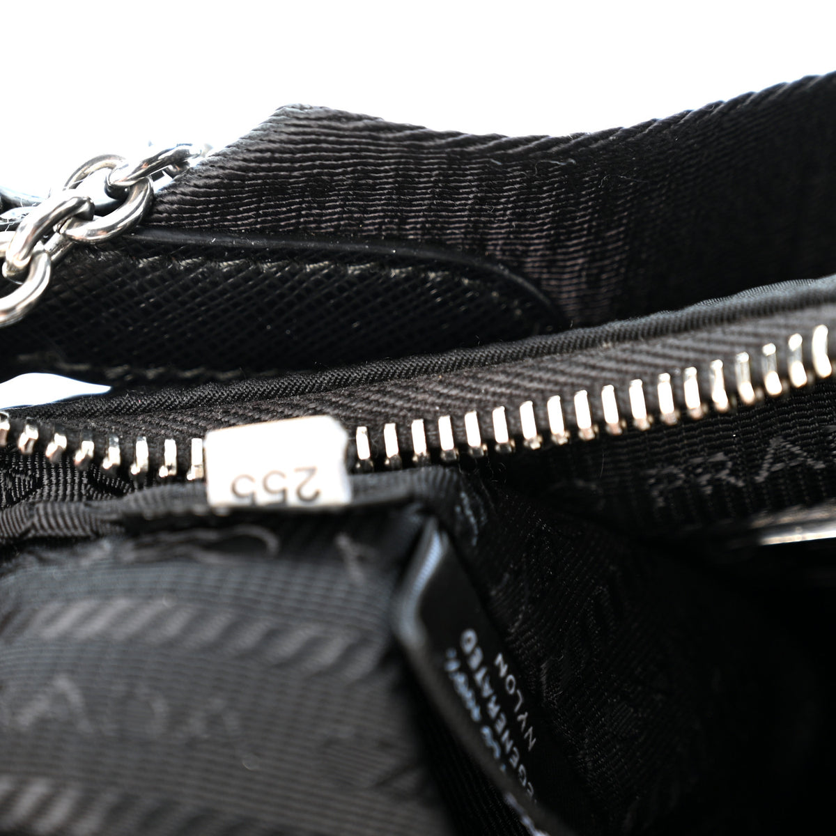 Nylon Re-Edition 2005 Shoulder Bag Black